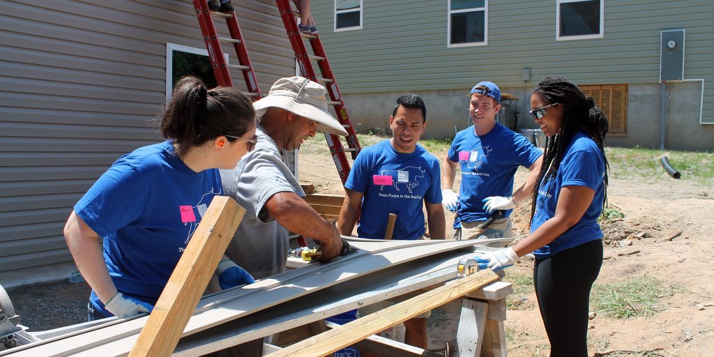 Helping Habitat for Humanity of Durham through the Fuqua on Board program